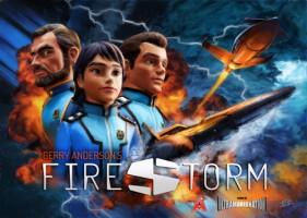 Poster for the Gerry Anderson Series Firestorm