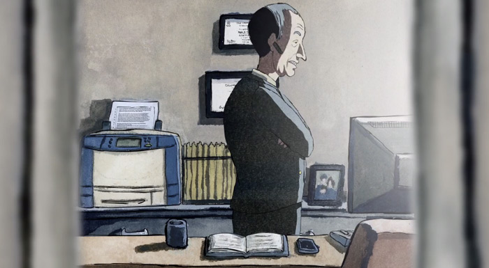 Hopkins & Delaney LLP by-Sean Buckelew Man Stood In Office
