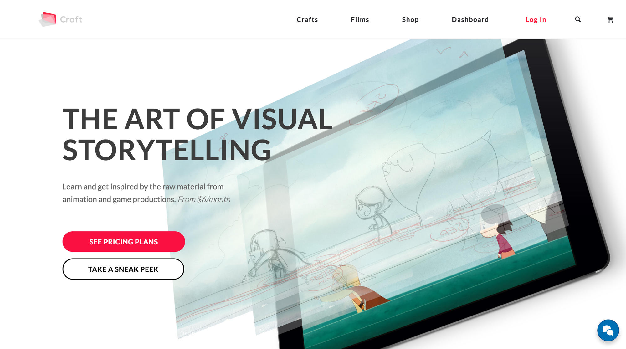 Craft Landing Page