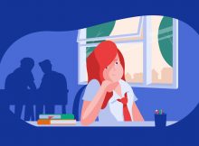 CSE Animation - Girl in Classroom